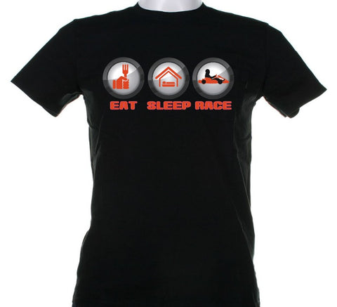 T-Shirt - Eat, Sleep, Race