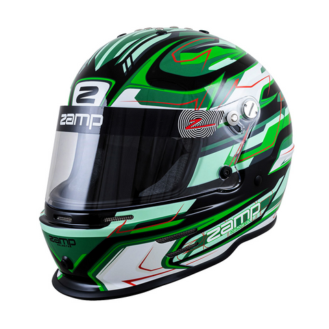 Casque de kart Zamp RZ 59 gris mat